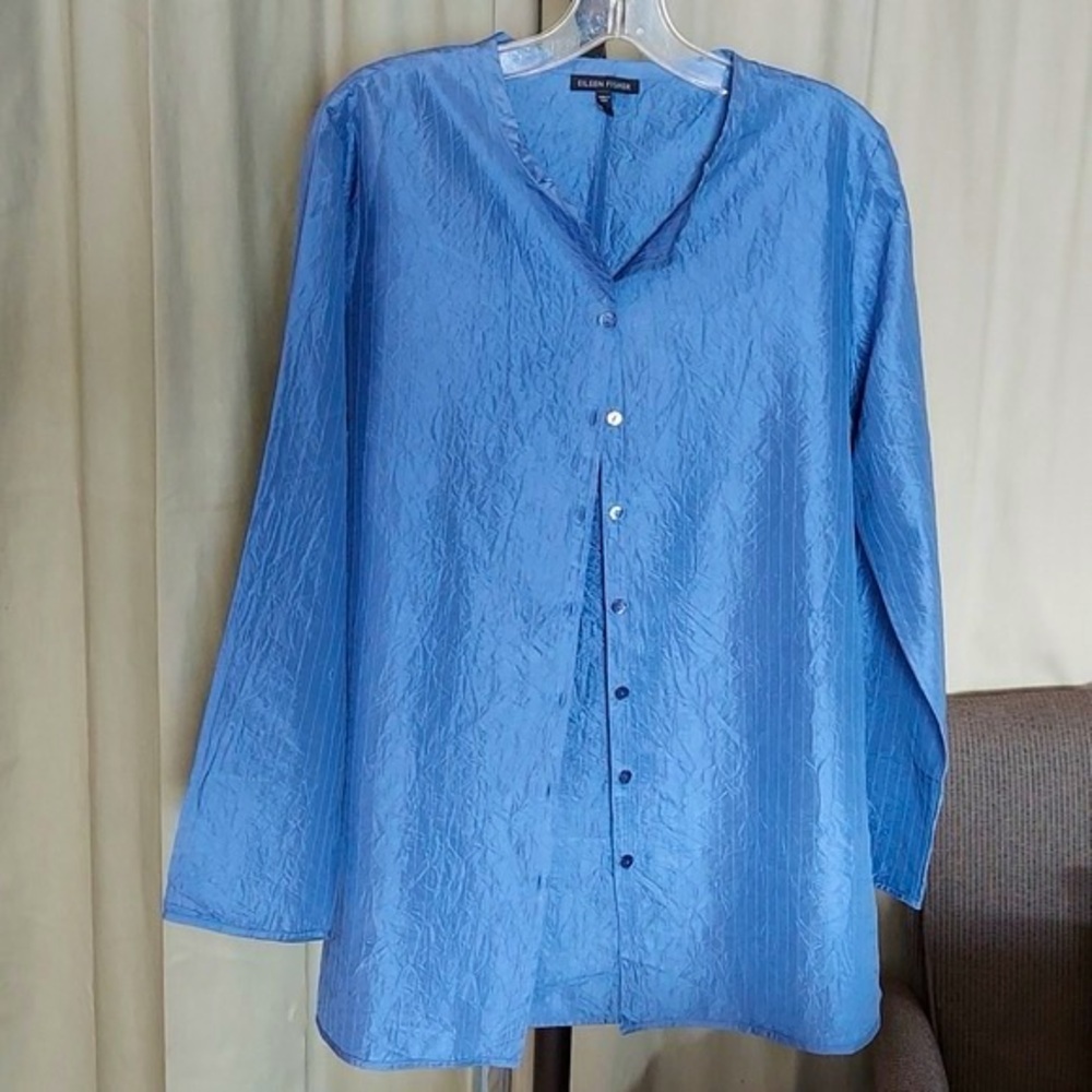 Eileen Fisher Silk Tunic | Size Medium